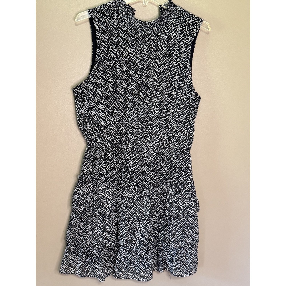 Black and White Crystal Doll Sundress Size L